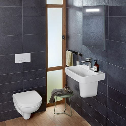 VILLEROY & BOCH O.NOVO umyvadlo 60 cm, s otvorem pro baterii a přepadem, alpská bílá 4A416001 Obrázek - fotka