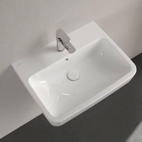 VILLEROY & BOCH O.NOVO umyvadlo 60 cm, s otvorem pro baterii a přepadem, alpská bílá 4A416001 Obrázek - fotka