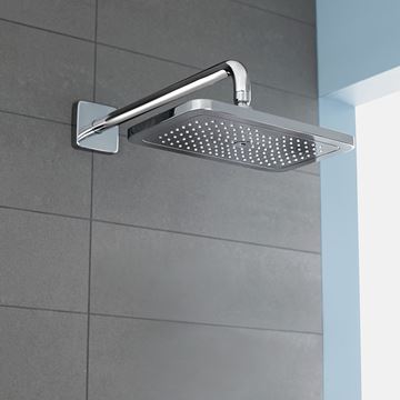 HANSGROHE E sprchové rameno 389 mm, nástěnné, chrom 27446000 Obrázek - fotka