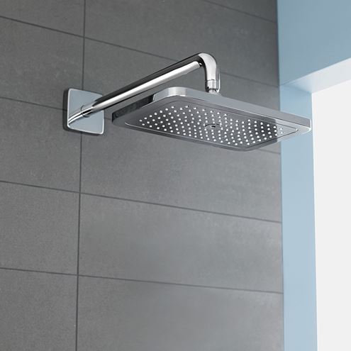 HANSGROHE E sprchové rameno 389 mm, nástěnné, chrom 27446000 Obrázek - fotka
