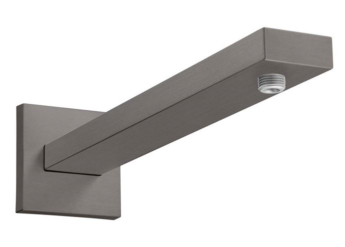 HANSGROHE sprchové rameno 390 mm, nástěnné, kartáčovaný černý chrom 27694340 Obrázek - Hlavní obrázek