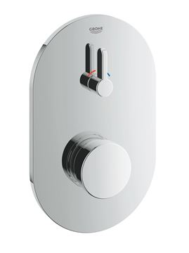 GROHE EUROSMART COSMOPOLITAN T sprchová podomítková samouzavírací baterie, chrom