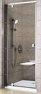 RAVAK PIVOT PDOP1 90 sprchové dveře 90x190 cm, pivotové, satin/sklo transparent
