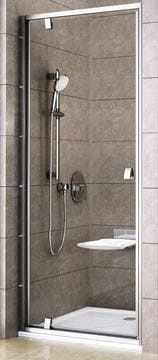 RAVAK PIVOT PDOP1 90 sprchové dveře 90x190 cm, pivotové, satin/sklo transparent
