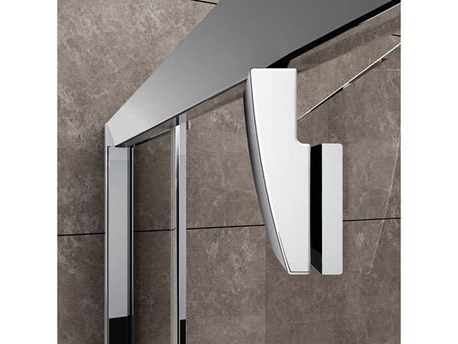 RAVAK PIVOT PDOP1 90 sprchové dveře 90x190 cm, pivotové, bílá/sklo transparent 03G70100Z1 Obrázek - fotka