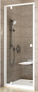 RAVAK PIVOT PDOP1 90 sprchové dveře 90x190 cm, pivotové, bílá/sklo transparent