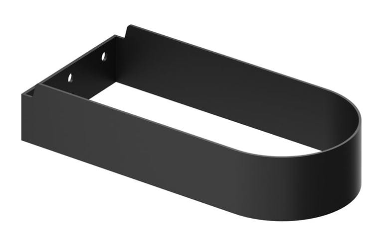 RAVAK YARD 400 umyvadlo 40,5 cm, bez přepadu, matná černá XJX0D040000 Obrázek - fotka