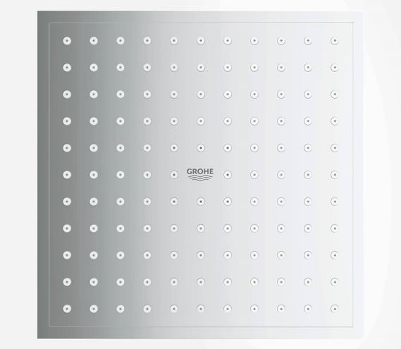 GROHE EUPHORIA CUBE 150 horní sprcha 152x152 mm, Water Saving, chrom 27705000 Obrázek - fotka