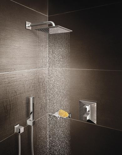 GROHE EUPHORIA CUBE 150 horní sprcha 152x152 mm, Water Saving, chrom 27705000 Obrázek - fotka