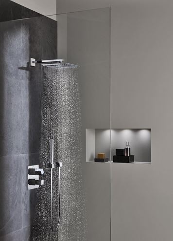 GROHE EUPHORIA CUBE 150 horní sprcha 152x152 mm, Water Saving, chrom 27705000 Obrázek - fotka