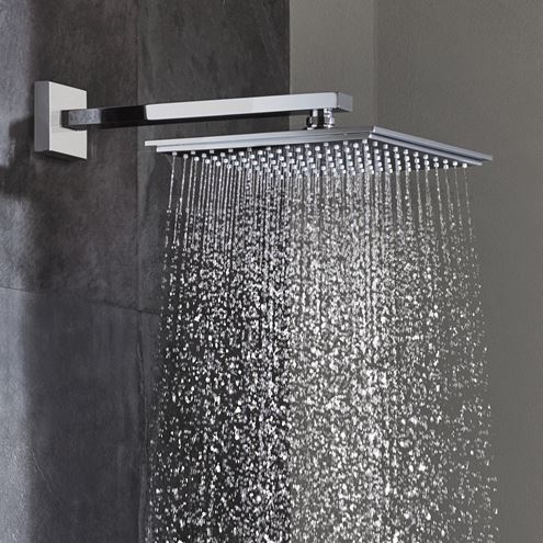 GROHE EUPHORIA CUBE 150 horní sprcha 152x152 mm, Water Saving, chrom 27705000 Obrázek - fotka