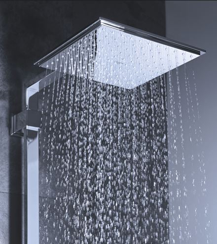GROHE EUPHORIA CUBE 150 horní sprcha 152x152 mm, Water Saving, chrom 27705000 Obrázek - fotka