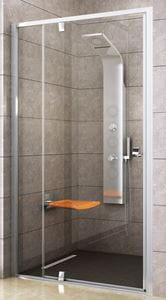 RAVAK PIVOT PDOP2-120 sprchové dveře 120x190 cm, pivotové, bright alu/sklo transparent