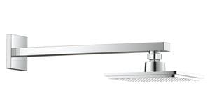 GROHE EUPHORIA CUBE 150 horní sprcha 152x152 mm, s ramenem, Water Saving, chrom
