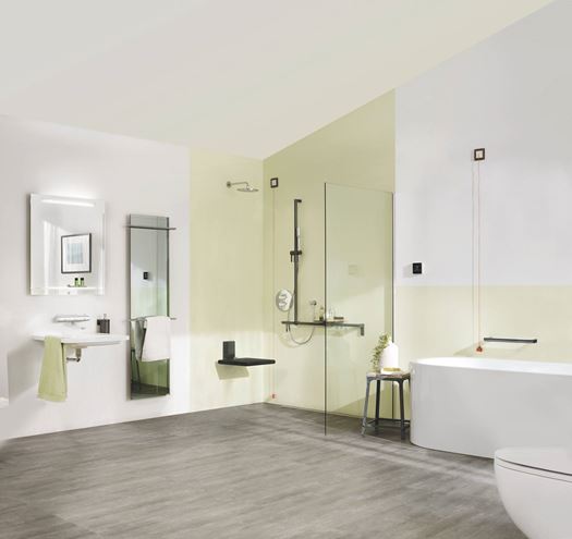 GROHE RAINSHOWER COSMOPOLITAN 210 horní sprcha pr. 210 mm, s ramenem, chrom 26052000 Obrázek - fotka