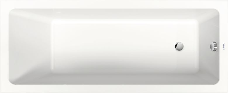DURAVIT NO.1 vana 170x70 cm, bez nožiček, akrylát 700489000000000 Obrázek - Hlavní obrázek