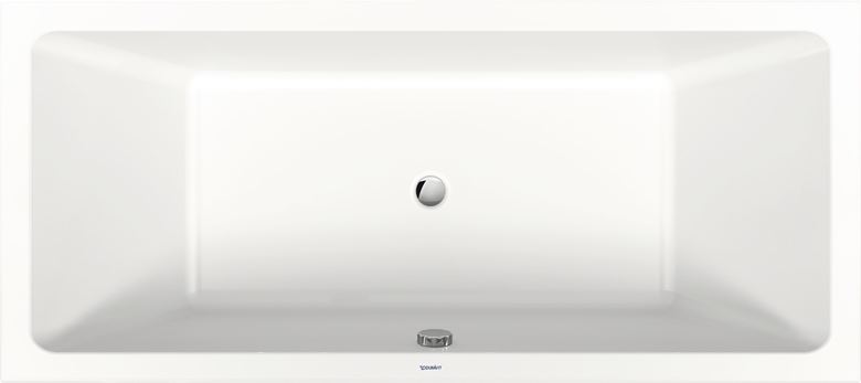 DURAVIT NO.1 vana 180x80 cm, pro 2 osoby, bez nožiček, akrylát 700492000000000 Obrázek - Hlavní obrázek