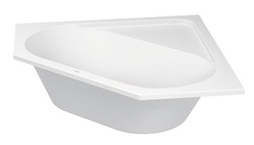 DURAVIT D-CODE rohová vana 140x140 cm, pro 2 osoby, bez nožiček, akrylát