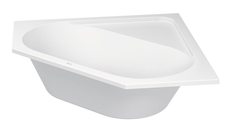 DURAVIT D-CODE rohová vana 140x140 cm, pro 2 osoby, bez nožiček, akrylát 700137000000000 Obrázek - Hlavní obrázek