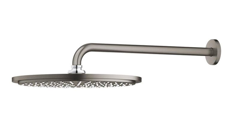 GROHE RAINSHOWER COSMOPOLITAN 310 horní sprcha pr. 310 mm, s ramenem, Water Saving, kartáčovaný hard graphite 26066AL0 Obrázek - fotka
