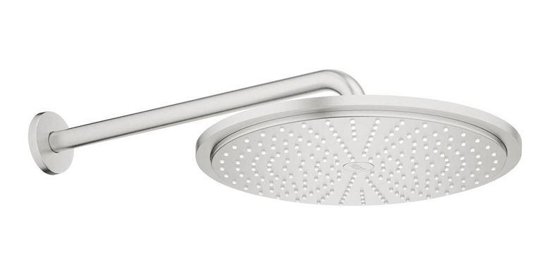 GROHE RAINSHOWER COSMOPOLITAN 310 horní sprcha pr. 310 mm, s ramenem, Water Saving, supersteel 26066DC0 Obrázek - fotka