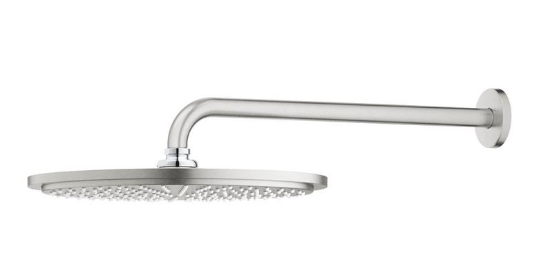 GROHE RAINSHOWER COSMOPOLITAN 310 horní sprcha pr. 310 mm, s ramenem, Water Saving, supersteel 26066DC0 Obrázek - fotka
