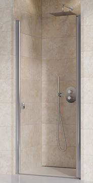 RAVAK CHROME CSD1 90 sprchové dveře 90x195 cm, lítací, lesk/sklo transparent