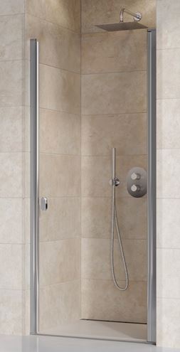 RAVAK CHROME CSD1 90 sprchové dveře 90x195 cm, lítací, lesk/sklo transparent 0QV70C00Z1 Obrázek - Hlavní obrázek