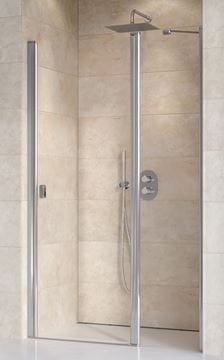 RAVAK CHROME CSD2 120 sprchové dveře 120x195 cm, lítací, lesk/sklo transparent