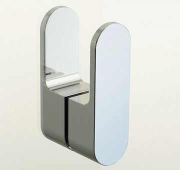 RAVAK CHROME CSD2 110 sprchové dveře 110x195 cm, lítací, satin/sklo transparent 0QVDCU00Z1 Obrázek - fotka