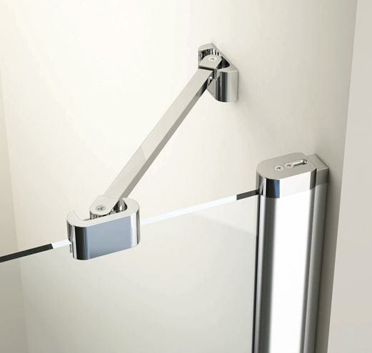 RAVAK CHROME CSD2 120 sprchové dveře 120x195 cm, lítací, satin/sklo transparent 0QVGCU00Z1 Obrázek - fotka