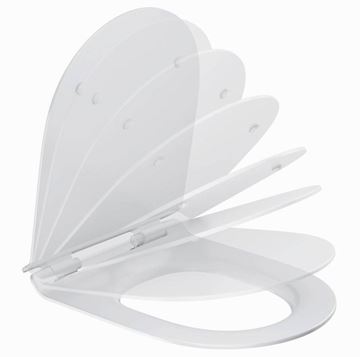 RAVAK VITA WC sedátko Slim, SoftClose, bílá X01861 Obrázek - fotka