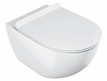 RAVAK VITA WC sedátko Slim, SoftClose, bílá X01861 Obrázek - fotka