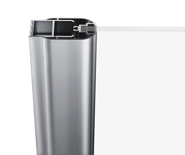 RAVAK CHROME CSDL2 120 sprchové dveře 120x195 cm, lítací, lesk/sklo transparent 0QVGCC0LZ1 Obrázek - fotka