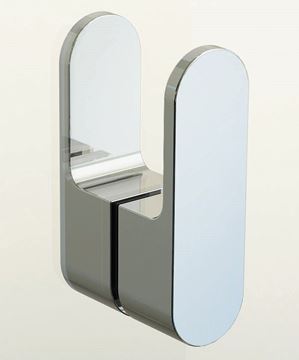 RAVAK CHROME CRV2 120 sprchové dveře 120x195 cm, lítací, satin/sklo transparent 1QVG0U00Z1 Obrázek - fotka
