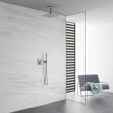 GROHE RAINSHOWER SMARTACTIVE 310 CUBE horní sprcha 310x310 mm, 2 proudy, s ramenem, chrom 26481000 Obrázek - fotka