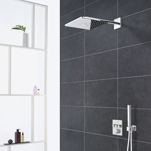 GROHE RAINSHOWER SMARTACTIVE 310 CUBE horní sprcha 310x310 mm, 2 proudy, s ramenem, chrom 26479000 Obrázek - fotka