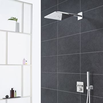 GROHE RAINSHOWER SMARTACTIVE 310 CUBE horní sprcha 310x310 mm, 2 proudy, s ramenem, chrom 26479000 Obrázek - fotka