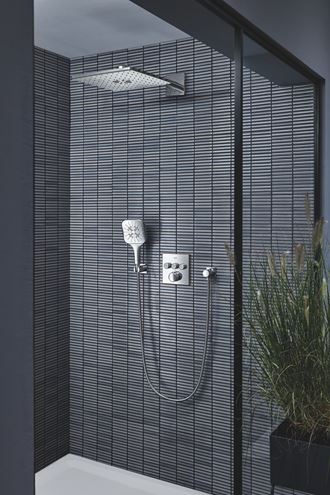 GROHE RAINSHOWER SMARTACTIVE 310 CUBE horní sprcha 310x310 mm, 2 proudy, s ramenem, chrom 26479000 Obrázek - fotka