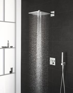 GROHE RAINSHOWER SMARTACTIVE 310 CUBE horní sprcha 310x310 mm, 2 proudy, s ramenem, chrom 26479000 Obrázek - fotka