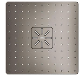 GROHE RAINSHOWER SMARTACTIVE 310 CUBE horní sprcha 310x310 mm, 2 proudy, s ramenem, kartáčovaný hard graphite 26479AL0 Obrázek - fotka