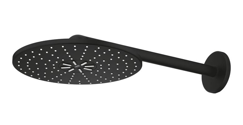 GROHE RAINSHOWER SMARTACTIVE 310 horní sprcha pr. 310 mm, 2 proudy, s ramenem, phantom black 22123KF0 Obrázek - fotka