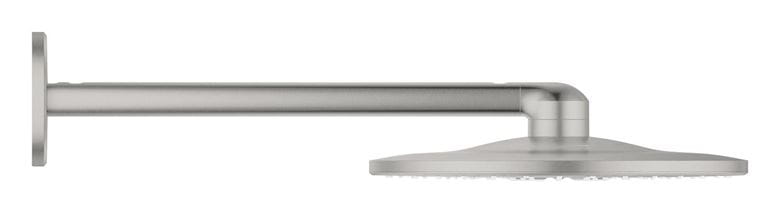 GROHE RAINSHOWER SMARTACTIVE 310 horní sprcha pr. 310 mm, 2 proudy, s ramenem, supersteel 26475DC0 Obrázek - fotka