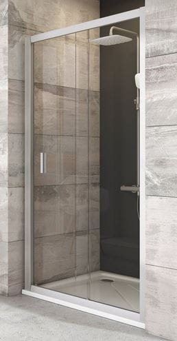 RAVAK BLIX BLDP2 110 sprchové dveře 110x190 cm, posuvné, satin/sklo transparent 0PVD0U00Z1 Obrázek - Hlavní obrázek