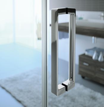 HÜPPE CLASSIC 2 EASYENTRY sprchové dveře 130x200 cm, posuvné, pravé, stříbrná pololesk/sklo čiré C25610.069.322 Obrázek - fotka