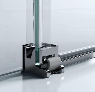 HÜPPE CLASSIC 2 EASYENTRY sprchové dveře 130x200 cm, posuvné, pravé, stříbrná pololesk/sklo čiré C25610.069.322 Obrázek - fotka