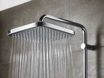 GROHE TEMPESTA 250 CUBE horní sprcha 250x250 mm, Water Saving, bílá/chrom 26685000 Obrázek - fotka