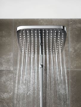 GROHE TEMPESTA 250 CUBE horní sprcha 250x250 mm, Water Saving, bílá/chrom 26685000 Obrázek - fotka