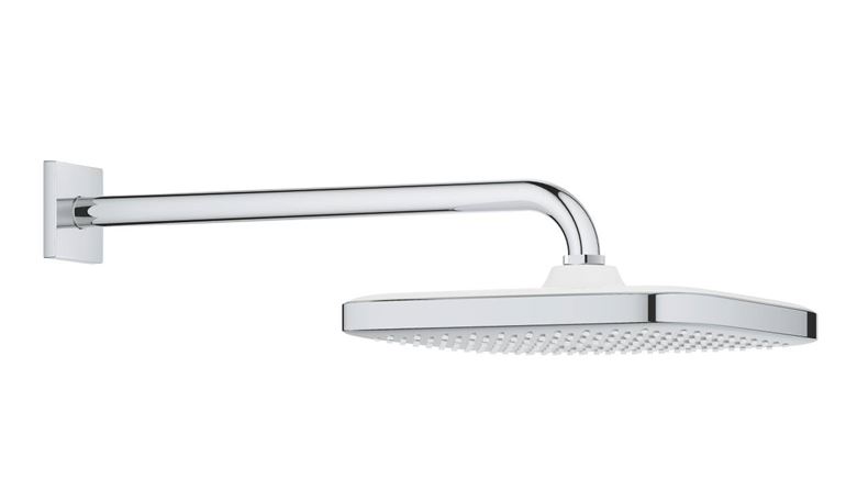 GROHE TEMPESTA 250 CUBE horní sprcha 250x250 mm, s ramenem, Water Saving, bílá/chrom 26687000 Obrázek - Hlavní obrázek