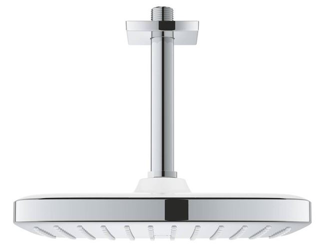 GROHE TEMPESTA 250 CUBE horní sprcha 250x250 mm, s ramenem, Water Saving, bílá/chrom 26688000 Obrázek - Hlavní obrázek